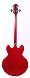 1999 Epiphone Rivoli II Bass cherry red