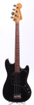 1977 Fender Musicmaster Bass black