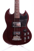 1972 Gibson EB-0 Bass cherry red