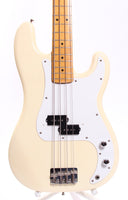 1984 Fender Precision Bass 57 Reissue vintage white