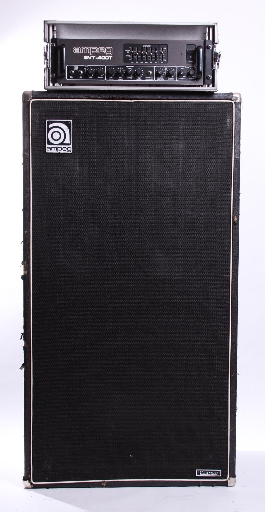 Ampeg SVT-400T 400-Watt Rackmount Bass Amp Head | Reverb
