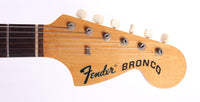 1968 Fender Bronco fiesta red