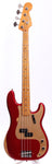 1999 Fender American Vintage 57 Reissue Precision Bass candy apple red