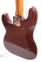 1976 Fender Precision Bass fretless mocha brown