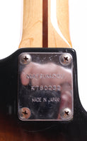 1978 Greco Precision Bass 57 Reissue LEFTY sunburst