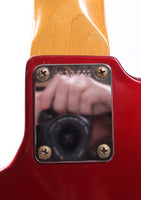 1983 Squier Jazz Bass 62 Reissue candy apple red