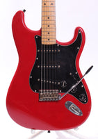 1992 Squier by Fender Japan Stratocaster torino red