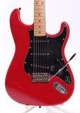 1992 Squier by Fender Japan Stratocaster torino red