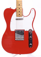 1981 Fender Telecaster International Color Series morocco red