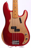 1999 Fender American Vintage 57 Reissue Precision Bass candy apple red