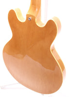 1982 Epiphone Casino natural tan label