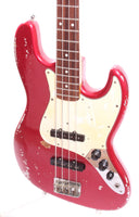 1990s Matsushita Seen Fender Jazz Bass 62 Reissue Replica candy apple red