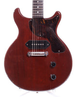 1970s Greco Les Paul Junior Double Cutaway cherry red
