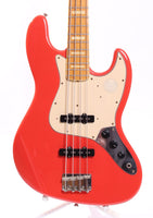 1998 Fender Jazz Bass 75 Reissue fiesta red