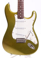 1980s Fender Stratocaster 62 Reissue green metallic