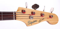 1984 Squier by Fender Jazz Bass 62 Reissue vintage white