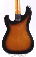1983 Squier by Fender JV Series Precision Bass '57 Reissue sunburst