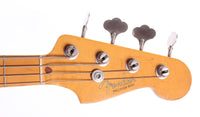 1990 Fender Precision Bass 57 Reissue sunburst