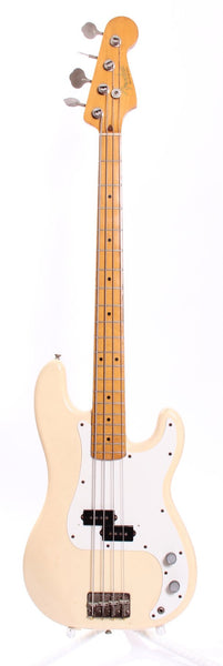 1984 Fender Precision Bass 57 Reissue vintage white
