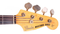 1999 Fender Mustang Bass vintage white