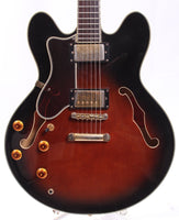 2001 Epiphone Sheraton II LEFTY vintage sunburst