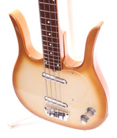 1960s Dynelectron Longhorn Bass copper burst