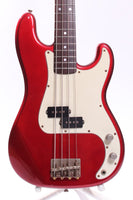 1981 Greco Super Sounds 32" Scale Precision Bass candy apple red