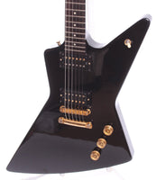 1991 Gibson Explorer Custom Shop Flying V headstock ebony