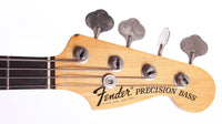 1974 Fender Precision Bass mocca brown