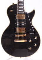 1976 Gibson Les Paul Custom three pickups ebony