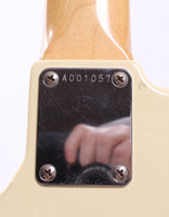 1984 Squier by Fender Jazz Bass 62 Reissue vintage white