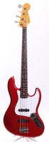 1990s Fender Japan Jazz Bass 62 Reissue candy apple red