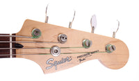 1993 Squier by Fender Japan Precision Bass olympic white
