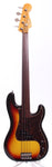 2006 Fender Precision Bass 62 Reissue sunburst fretless