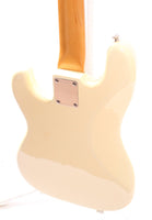 1984 Squier Precision Bass 62 Reissue Medium Scale vintage white