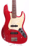 1990s Matsushita Seen Fender Jazz Bass 62 Reissue Replica candy apple red