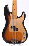 1983 Squier by Fender JV Series Precision Bass '57 Reissue sunburst