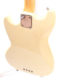 1977 Fender Mustang Bass olympic white