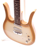 1960s Dynelectron Guitarlin Longhorn copper burst