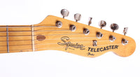 1982 Squier by Fender Telecaster 52 Reissue black
