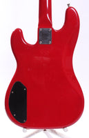 1984 Squier JV Contemporary Series PJ Bass torino red