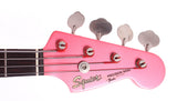 1985 Squier Precision Bass 62 Reissue Medium Scale all metallic pink