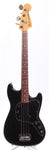 1978 Fender Musicmaster Bass black