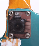 1990s Fender Precision Bass 66 Reissue ocean turquoise metallic