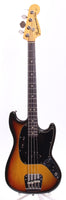 1974 Fender Mustang Bass sunburst