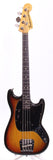 1974 Fender Mustang Bass sunburst
