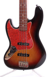 1996 Fender Japan Jazz Bass '62 Reissue sunburst LEFTY