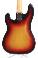 1976 Fender Precision Bass fretless sunburst
