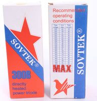 1995 Sovtek 300B NOS Tube Matching Duet 72MA