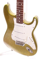 1980s Fender Stratocaster 62 Reissue green metallic
